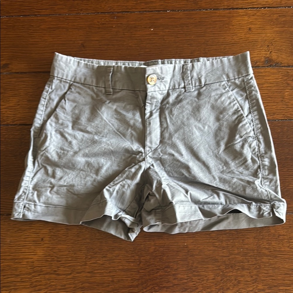 Old Navy Gray Cargo Shorts Tailored Fit Lightweight